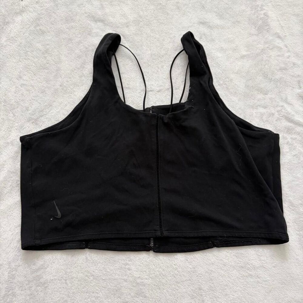 Nike Dri-Fit Black Athletic Tank Top Women's XL Activewear Workout Every Day